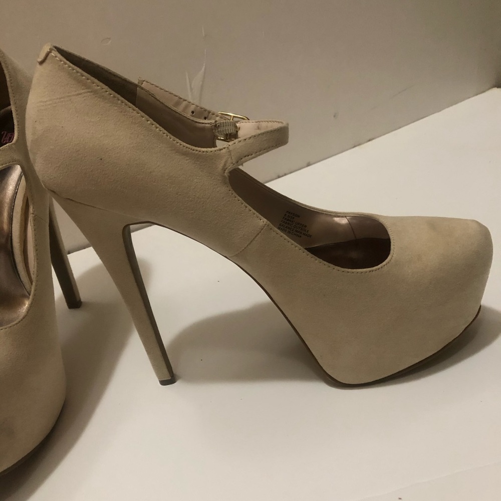 Suede MaryJane Platforms